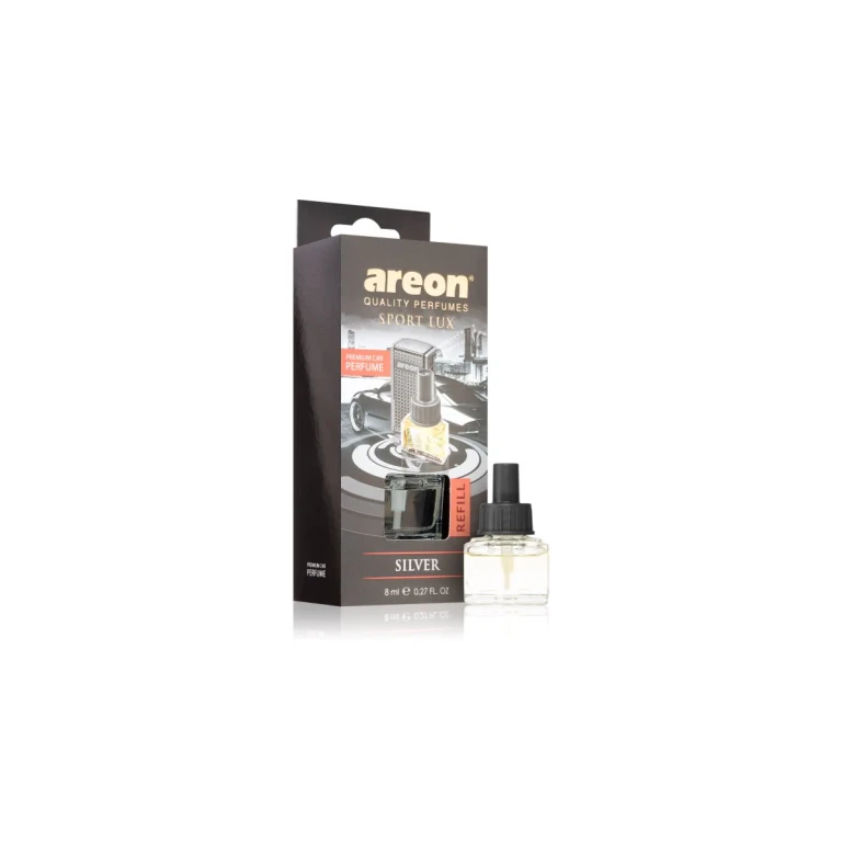 Car Black Silver Edition Car Air Freshener Refill 8ml