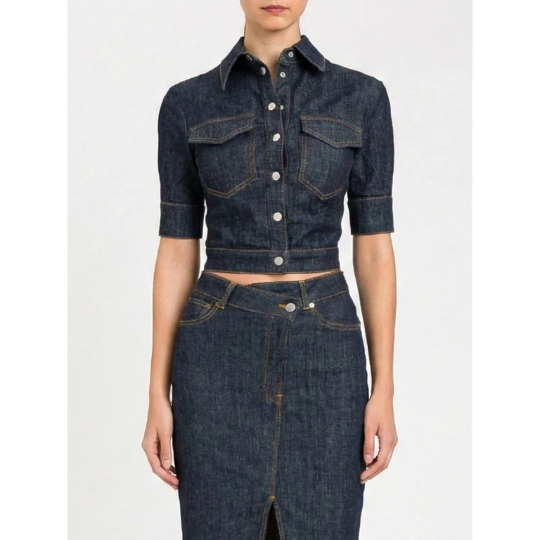 Stretch Denim Shirt (261AP236506295)