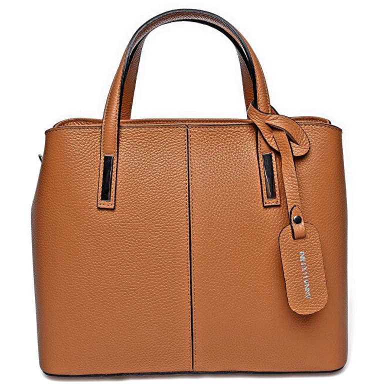 Women's Leather Handbag cognac