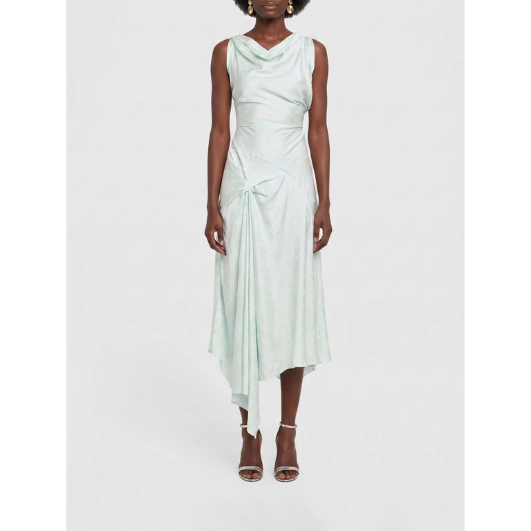 Asymmetric Viscose Dress (1226WDR006029C2556)