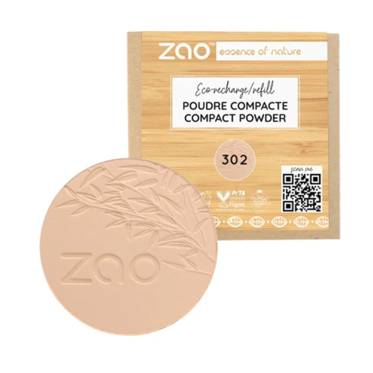 Compact Powder Refill, 302 Beige Pink (9 G)