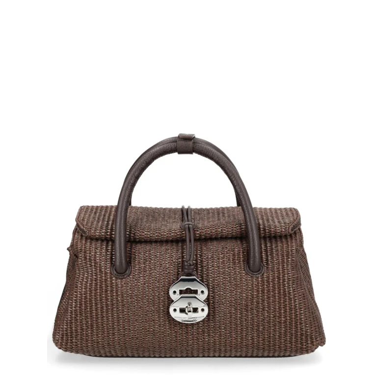 Handbag Dotta Vimini Brown
