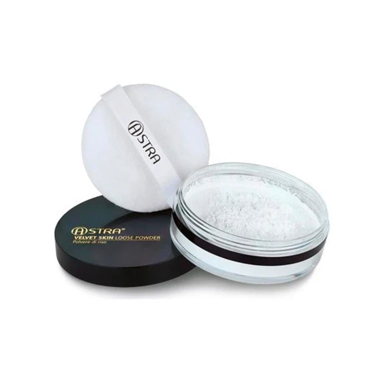 Astra Velvet Skin Loose Rice Powder - Makeup Base