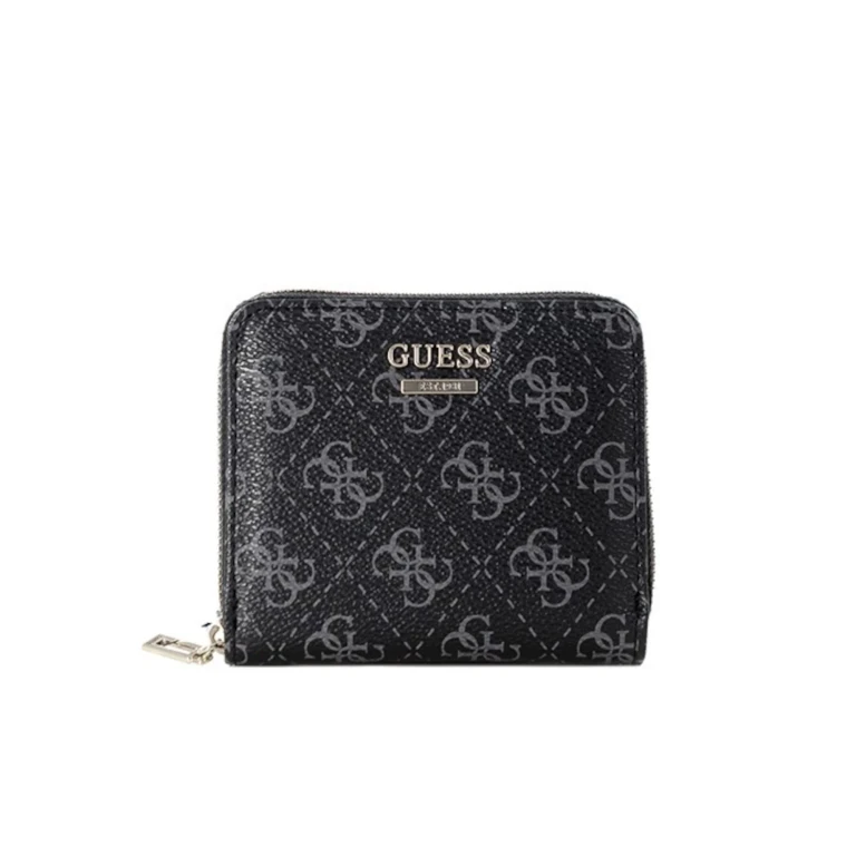 , Camy, fabric wallet, logo detail, SG774137, charcoal, mini, women