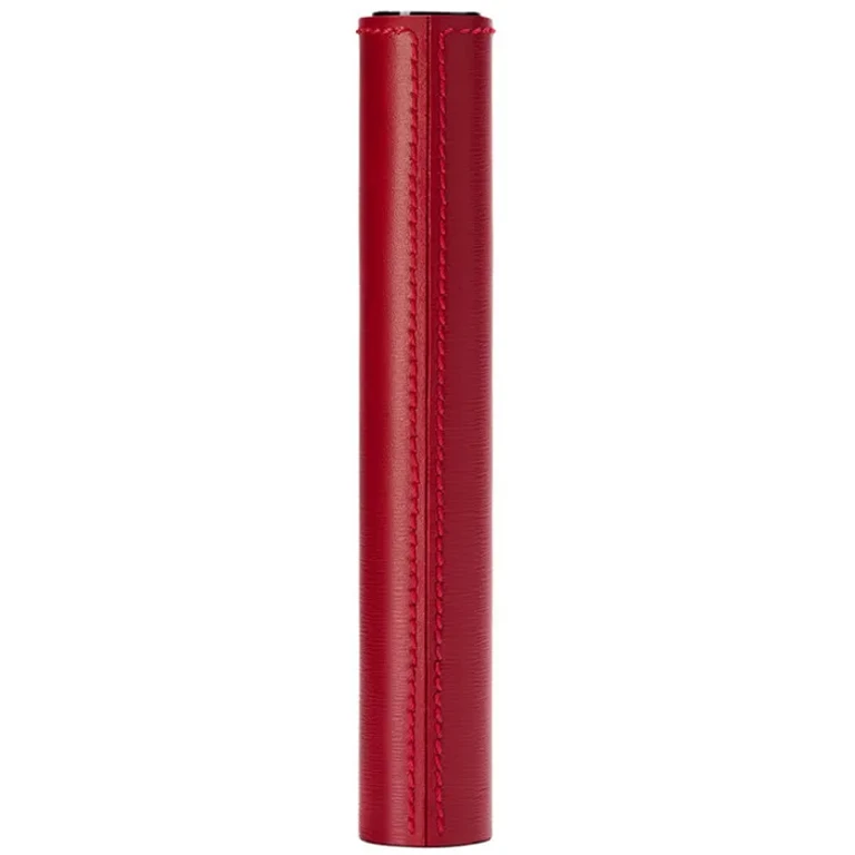 Red leather case La Bouche Rouge