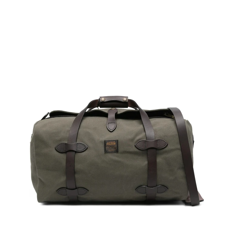 Leather-strap Tote Bag