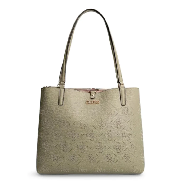 , Amara, 4G Logo, Fabric Shoulder Bag, Olive Green, HWSG8493100, 34 x 29 x 11 cm, Women's
