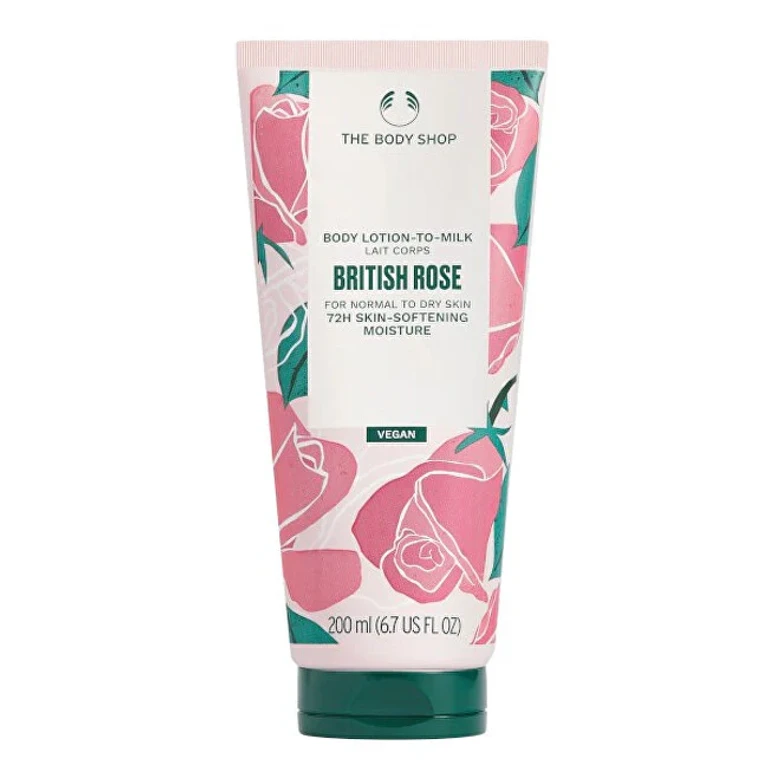 Body Lotion for Normal to Dry Skin British Rose (Body Lotion) 200 ml