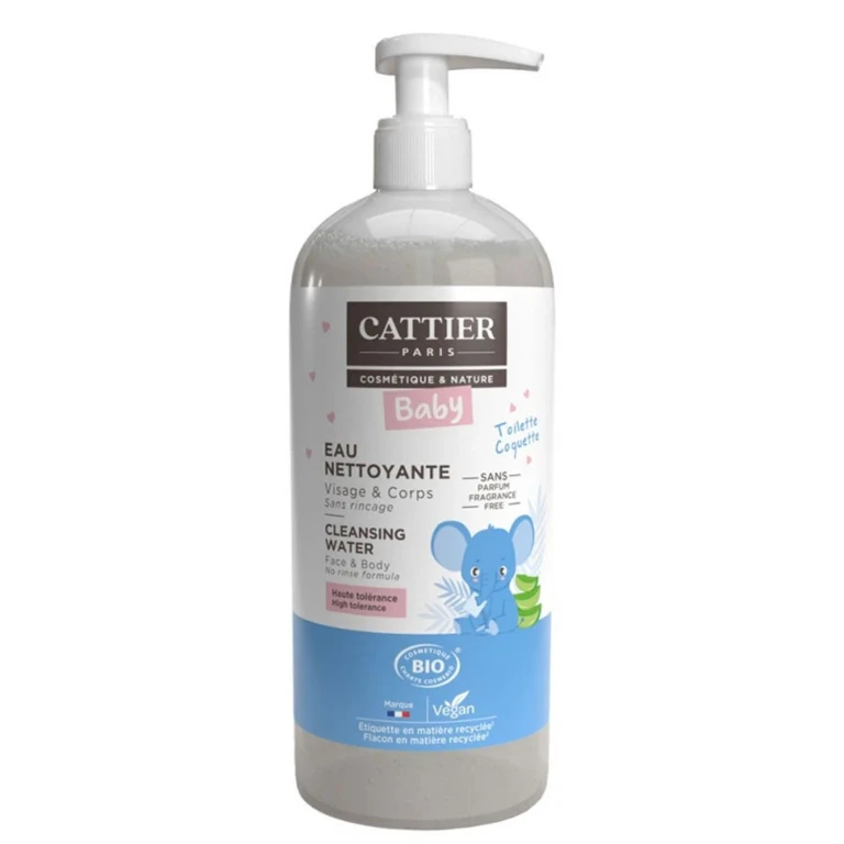 Cattier Bebe Organic Micellar Cleansing Water 500ml