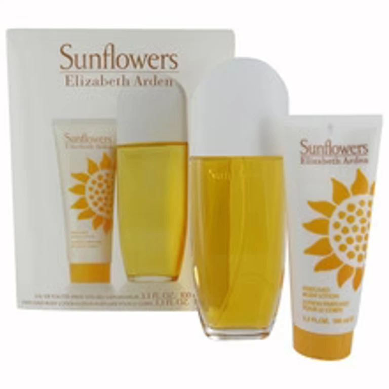 Sunflowers Eau de Toilette Set Regalo con Lozione Corpo