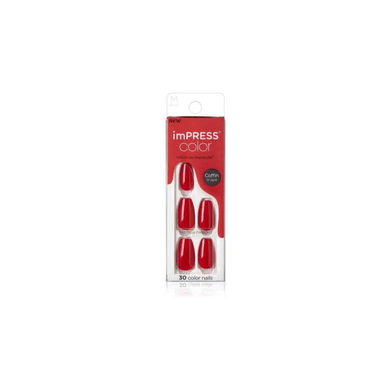 ImPRESS Color MC Reddy or Not nails 30 pieces