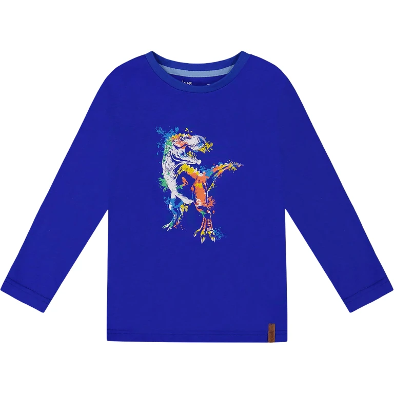 Blue Long Sleeve Jersey T-Shirt - Big Boy