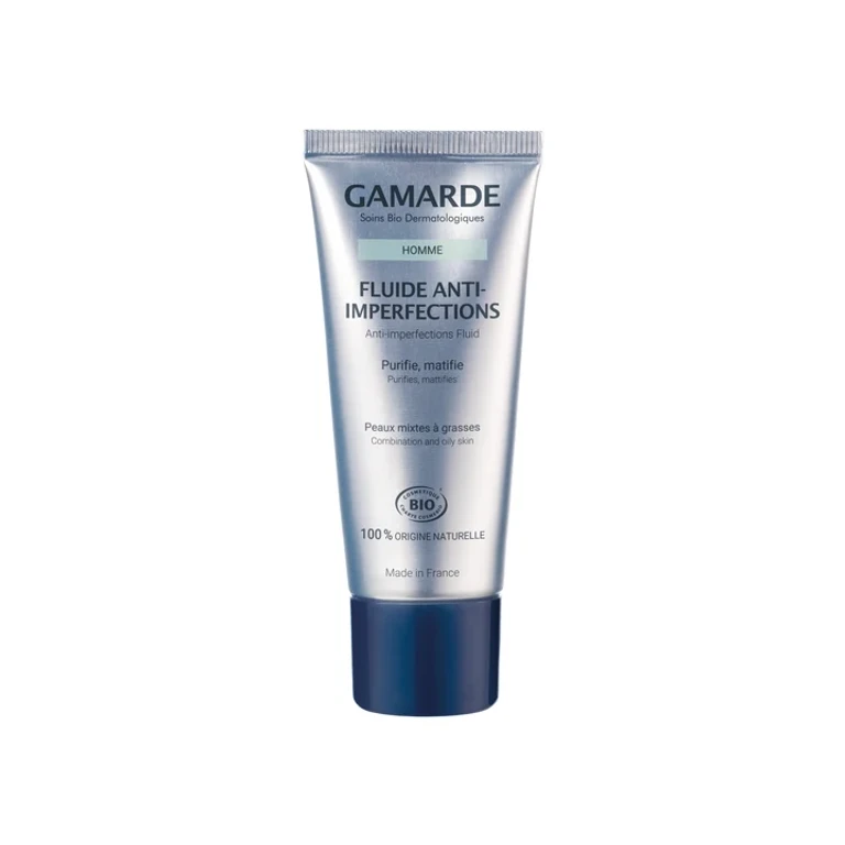 Man - Anti-Imperfection Fluid - Purifies & Mattifies - BIO 40 ml
