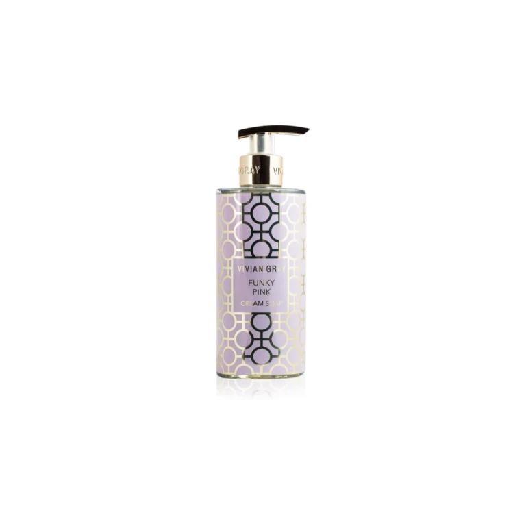 Vivian Gray Funky Pink Vanilla & Patchouli Liquid Hand Soap with Fragrance 400ml