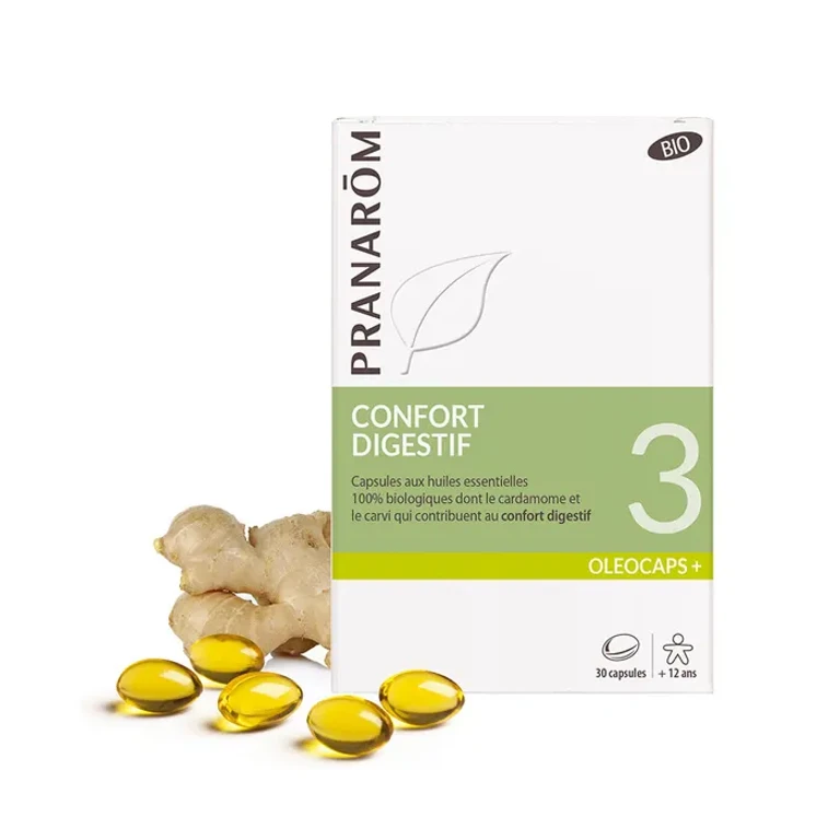 Oleocaps N°3 Organic Digestive Comfort 30 Capsules