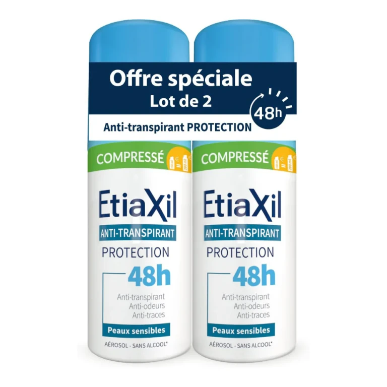 Anti-Perspirant Protection 48H - Compressed Aerosol 2x100ml