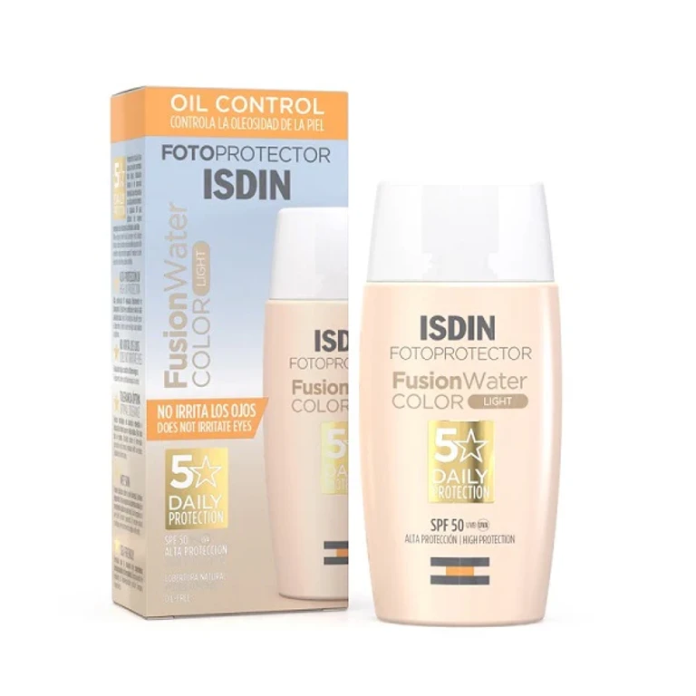 Fotoprotector Fusion Water Color SPF50 Light Tint 50ml