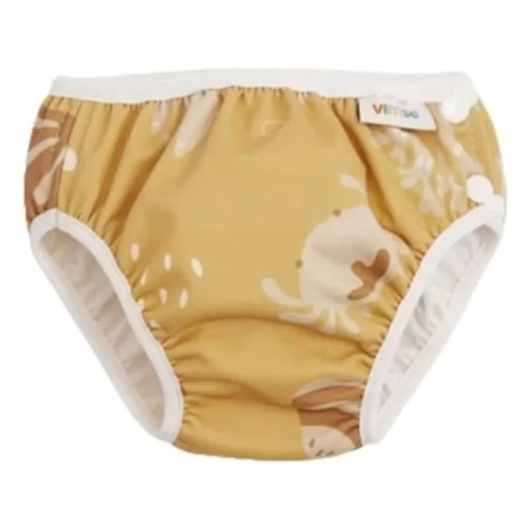 Swim Diaper-Panties Xl, Yellow Whale