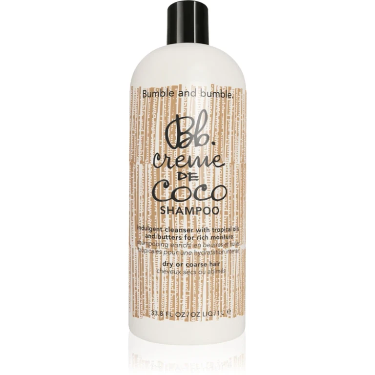 Creme De Coco Moisturizing Shampoo for Strong, Thick and Dry Hair 1000 ml