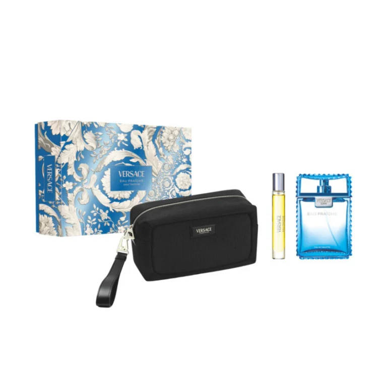 Versace Eau Fraiche Eau De Toilette Spray Gift Set 100 Ml + Edt 10 Ml + Black Pouch 1 unit