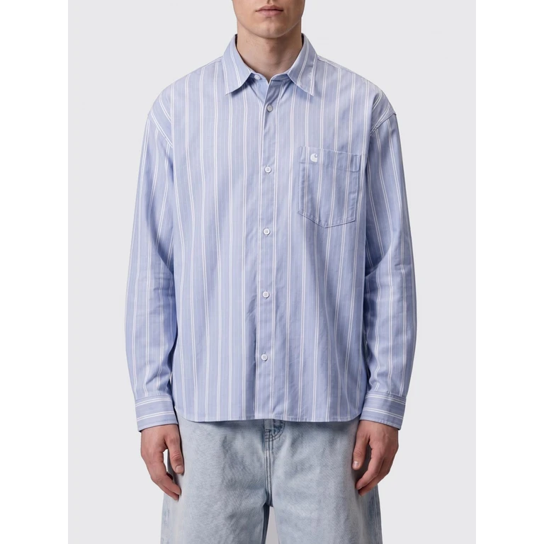 Striped Cotton Casual Shirt (I0362013ODXX)