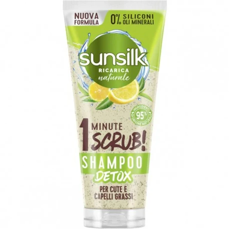 Shampoo Detox Scrub Green Tea And Lemon 1 Minute Scalp And Oily Hair 200 Ml