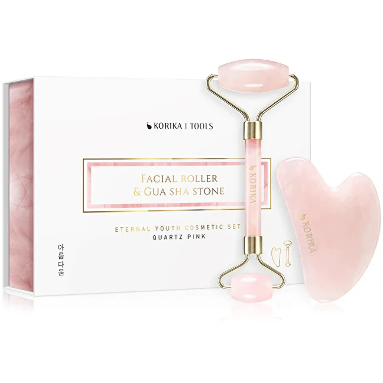 Gift Set of Roller and Gua Sha Eternal Youth