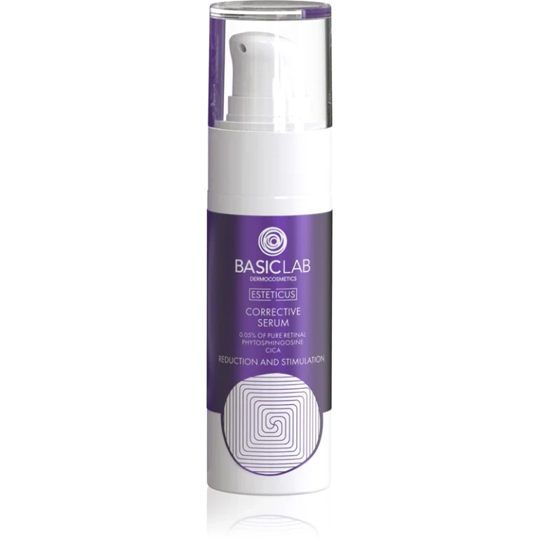 Dermocosmetics Esteticus Corrective Serum Against Skin Blemishes 0.05% Pure Retinal 30 ml