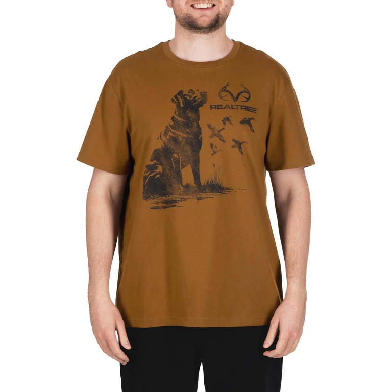 Graphic Tee Brown XL:- Brown, XL
