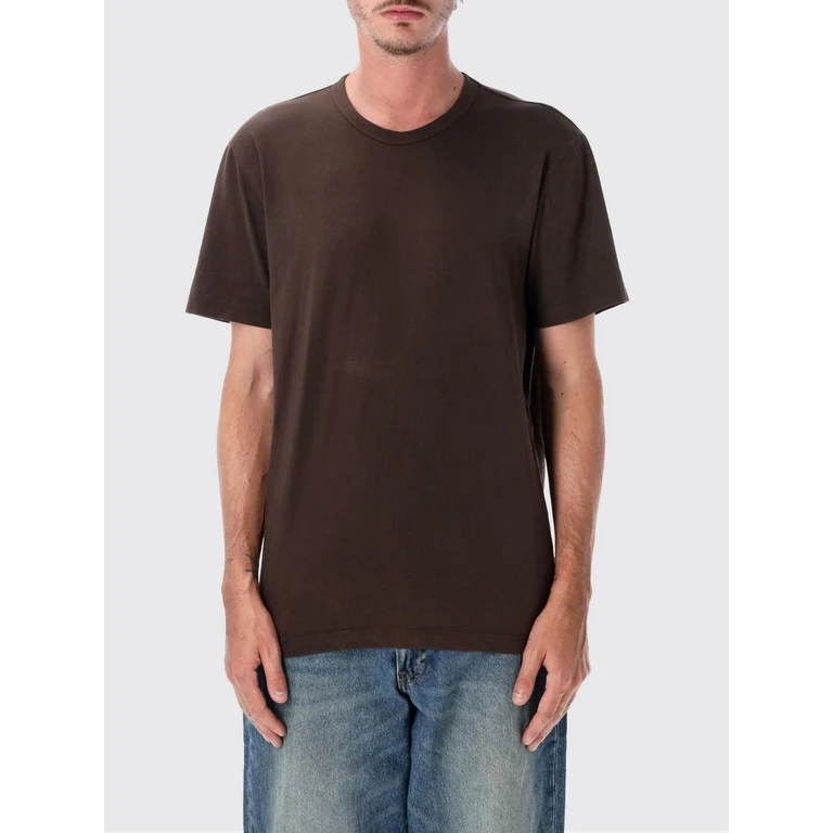 Short-Sleeved Cotton T-Shirt with Crew Neck (MLJ3311BARP)