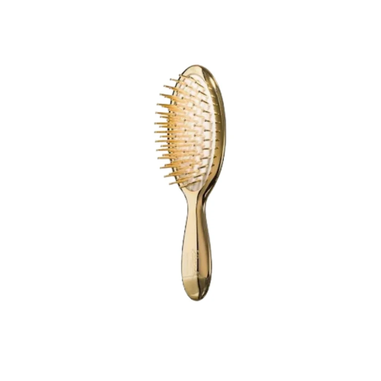 Gold Line Flat brush with gold pins 22 x 7 cm 1 pc