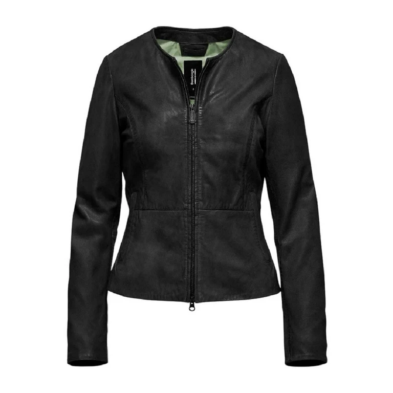 Manteau En Cuir - Noir (JWARYAPLLV490)
