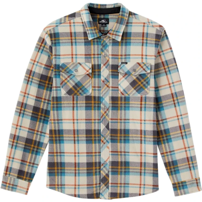 Glacier Plaid Superfleece Long Sleeve Shirt - Boys