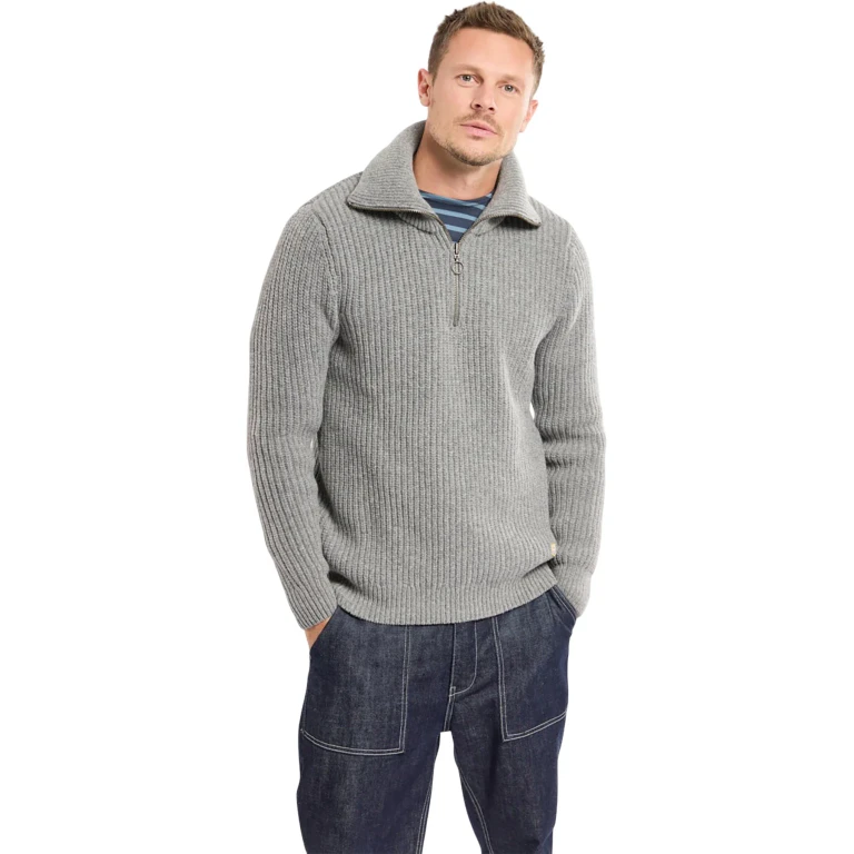 Heritage Zip-Neck Jumper - Men's