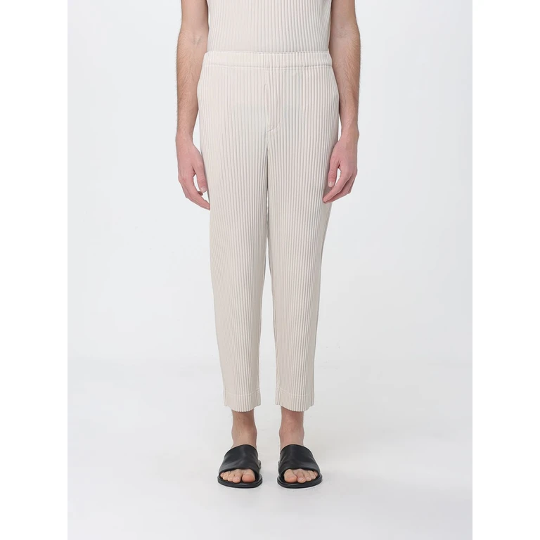 HOMME PLISSE' ISSEY MIYAKE Pleated Crepe Trousers (HP66JF03442)