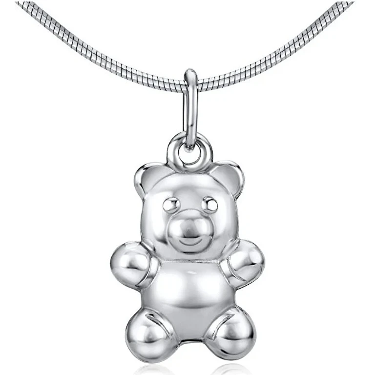 Silver Bear Pendant Silvegob10232