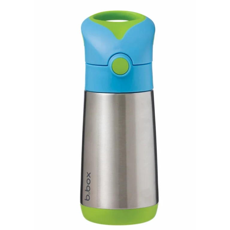 Thermos thermos with straw Blue 350 ml