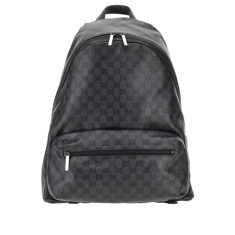 GG coated fabric medium backpack Man One Size