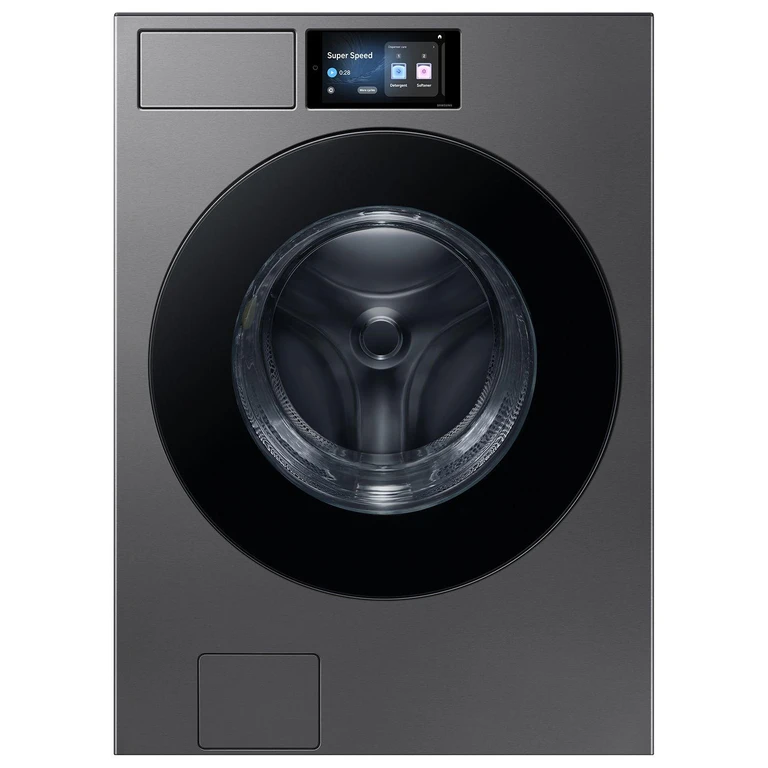 5.3 cu. ft. Bespoke AI Ultra Capacity Front Load Washer - Dark Steel :- Dark Steel