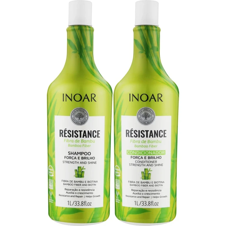 Resistance Bambu set for fragile and tired hair 2×1000 ml