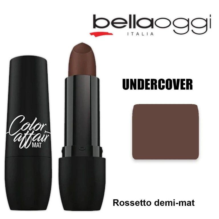Affair color matte effect demi-matte lipstick with undercoverage