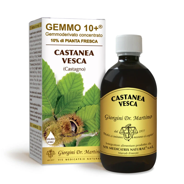 gemmo 10+ chestnut 500 ml non-alcoholic liquid