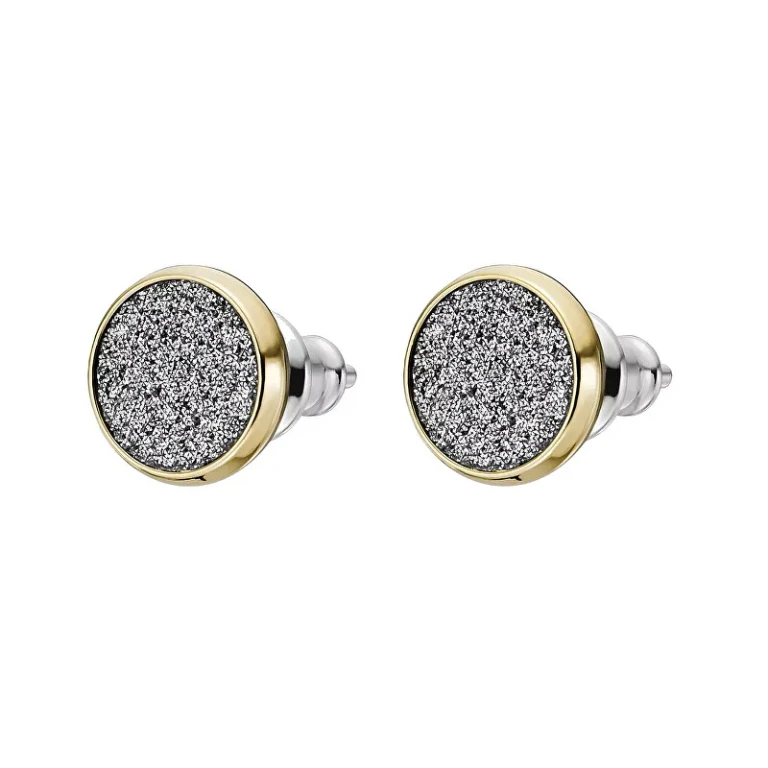 Glittering Gold-Plated Earrings Hazel Jof01039710