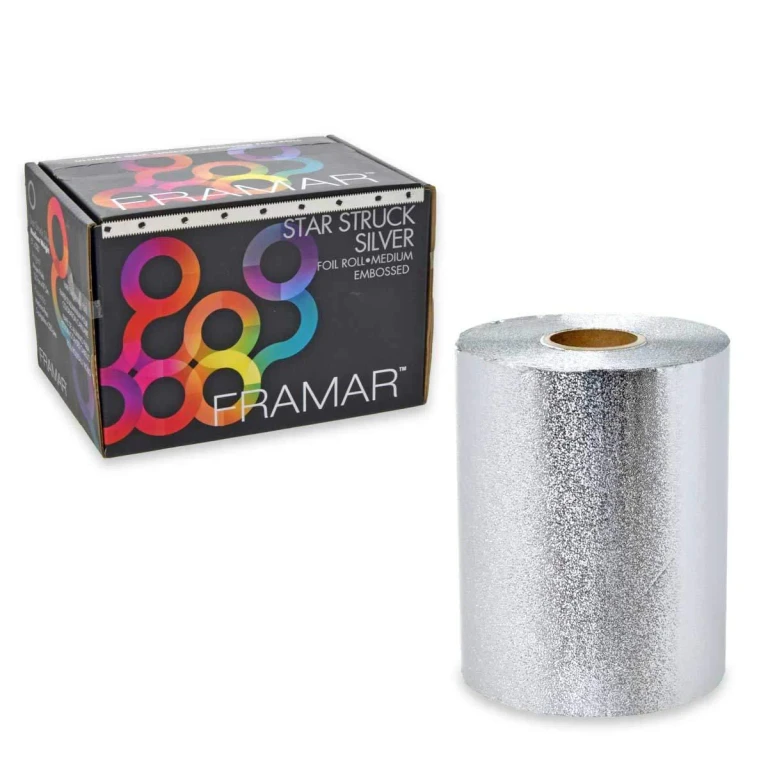 Embossed Aluminum Roll Medium Silver 12.7 Cm X 97.5 Mt