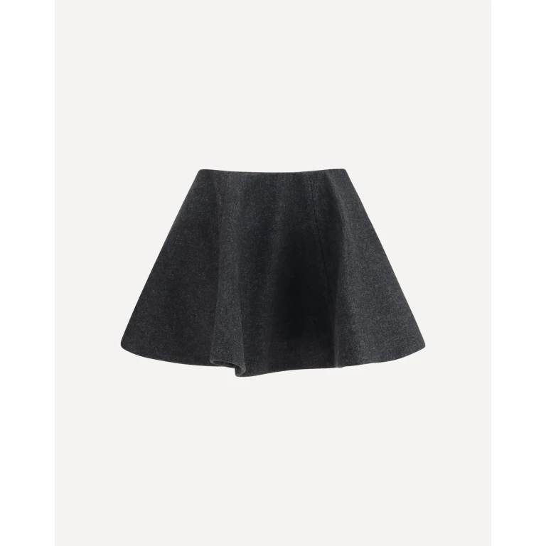 Wool Peacoat Skirt Female 36