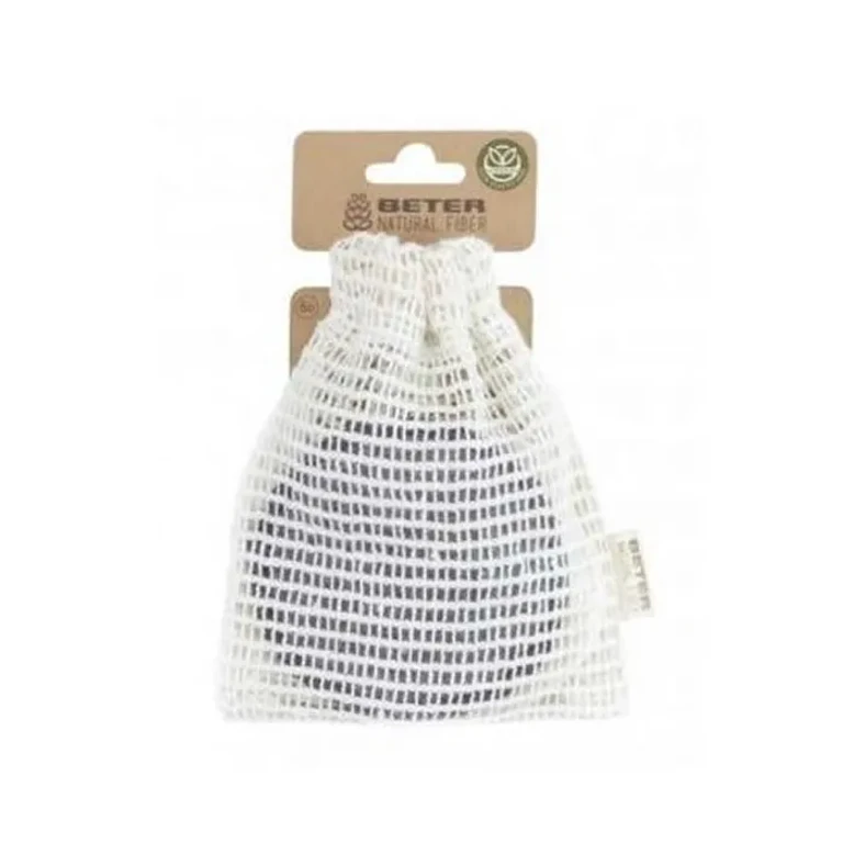 Reusable makeup remover pads made of natural fiber Beter, 6 units