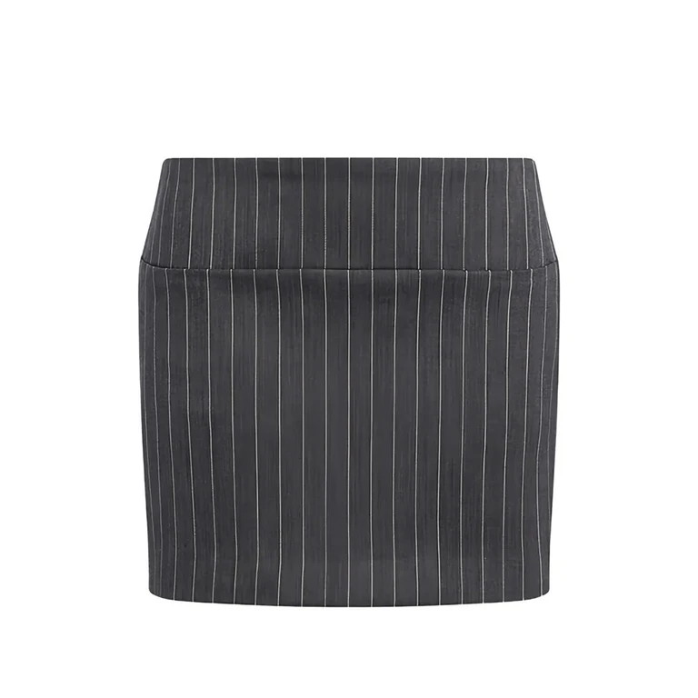 Tone On Tone Mini Skirt