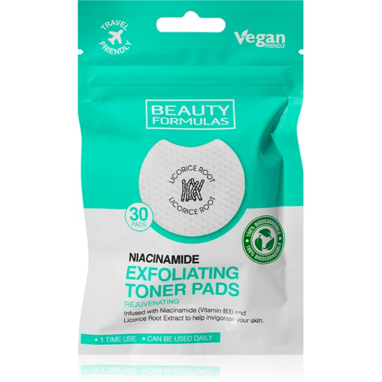 Niacinamide make-up remover pads for una perfect skin 30 pieces