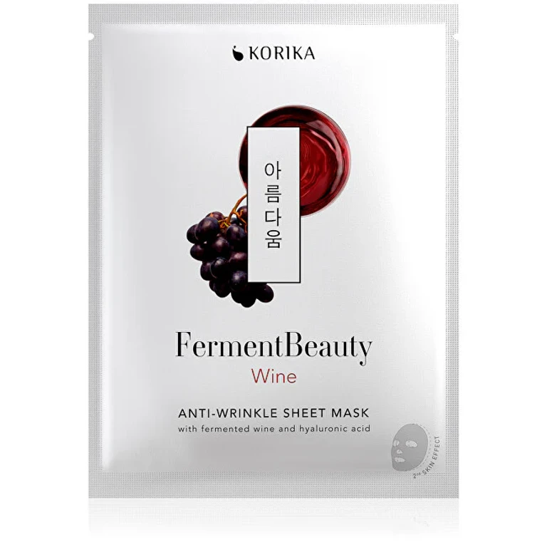Fermentbeauty Wine Anti-Aging Sheet Mask (Anti-Wrinkle Sheet Mask) 20 G