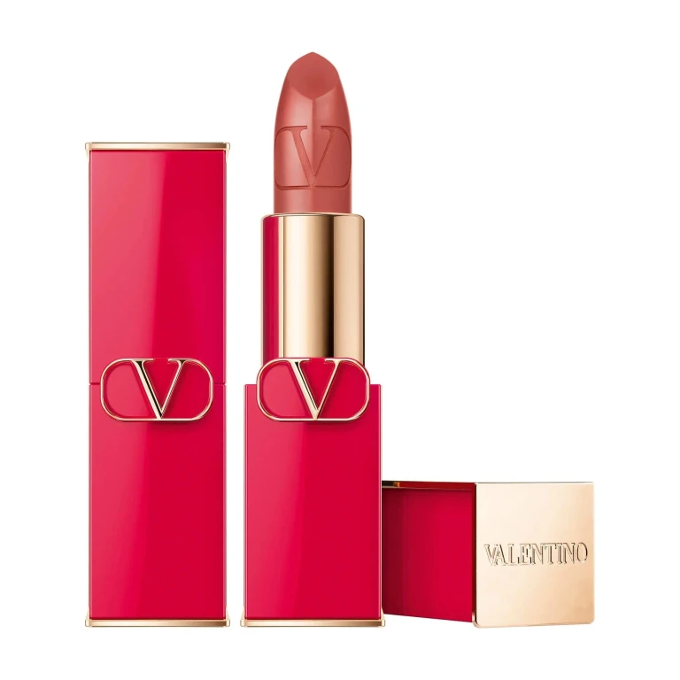 Red Satin Finish Cream Lipstick 100R Refillable 3.5g
